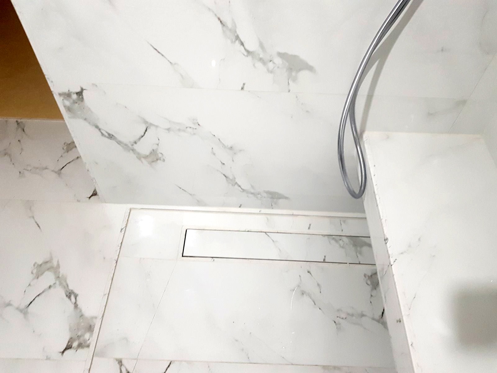 יצירת אגנית בהנמכה עם פרופיל פינה אבן קיסר - הקנט פטנט