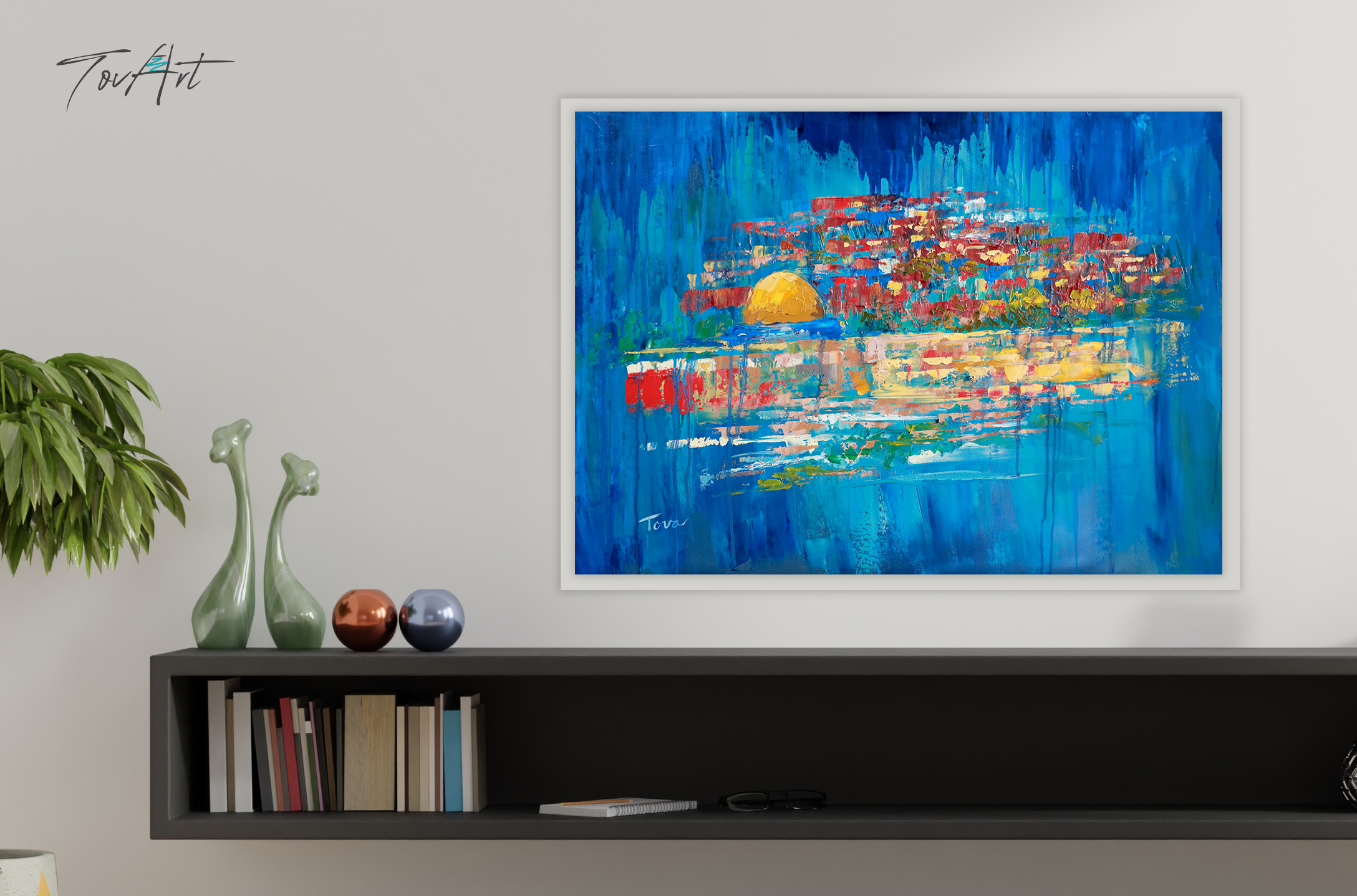 ירושלים בכחול