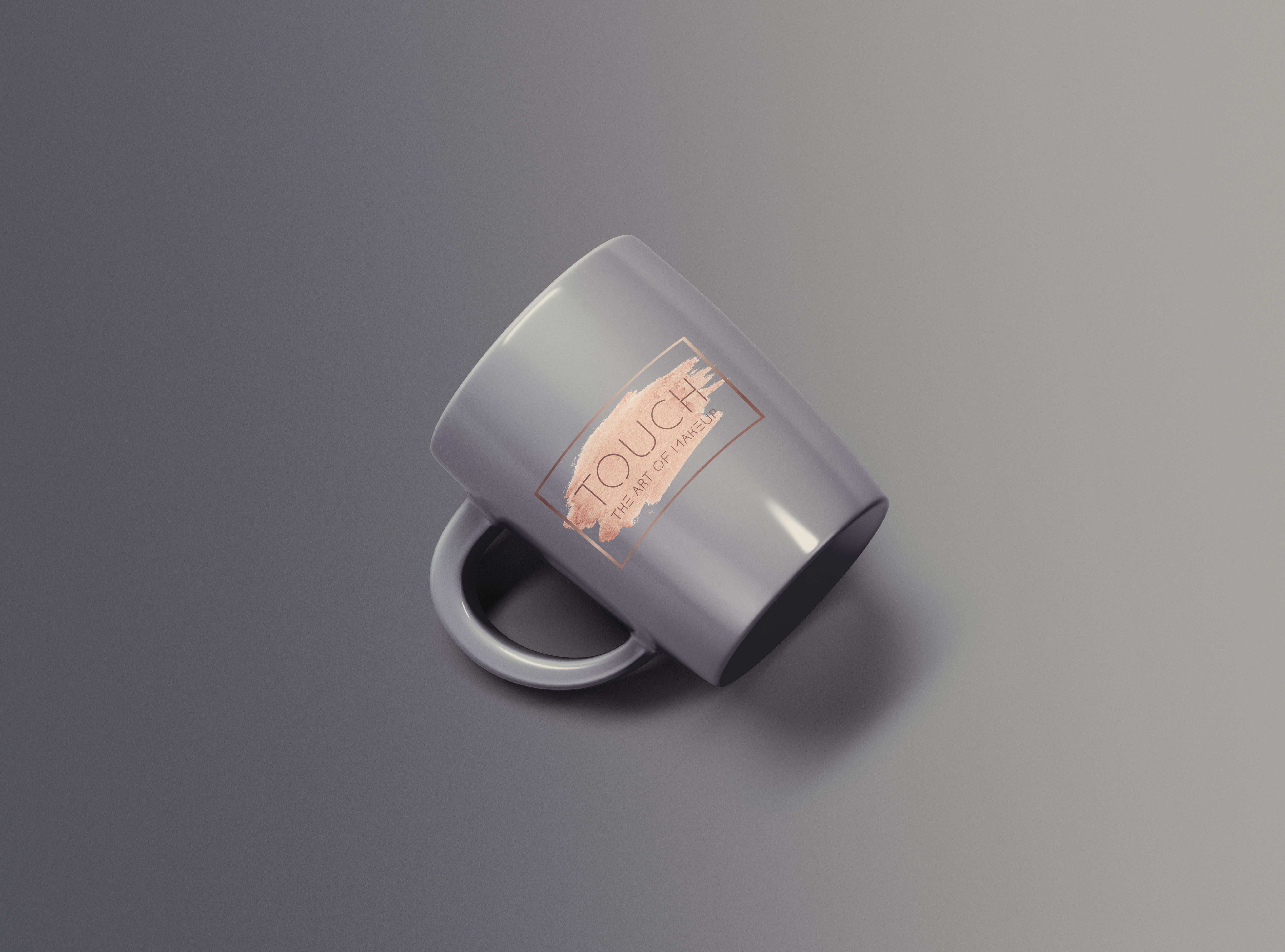 כוס עם לוגו