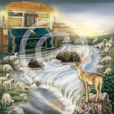 כיסופים לשבת-איור לתקליטור