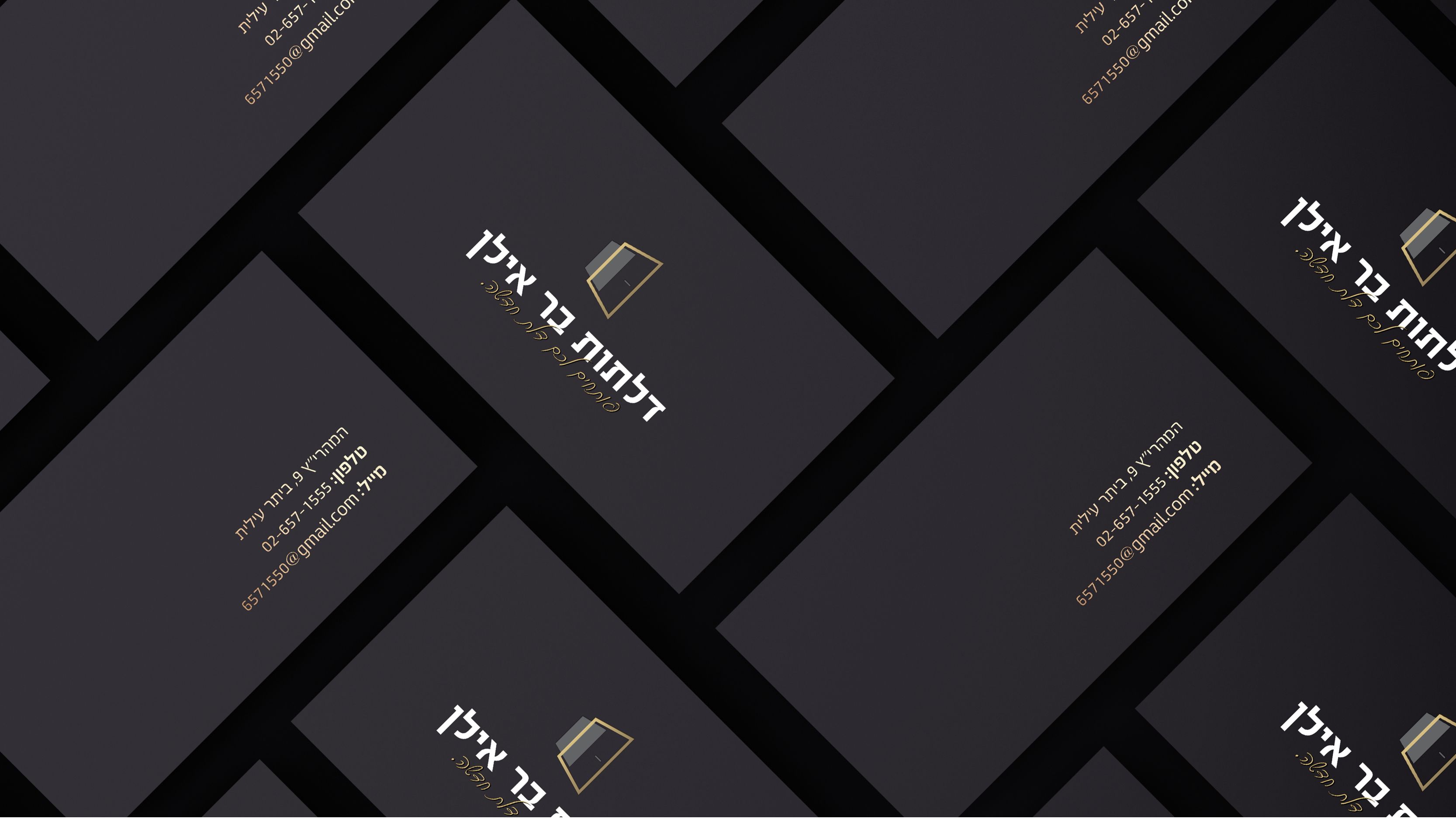 כרטיס ביקור דלתות בר אילן