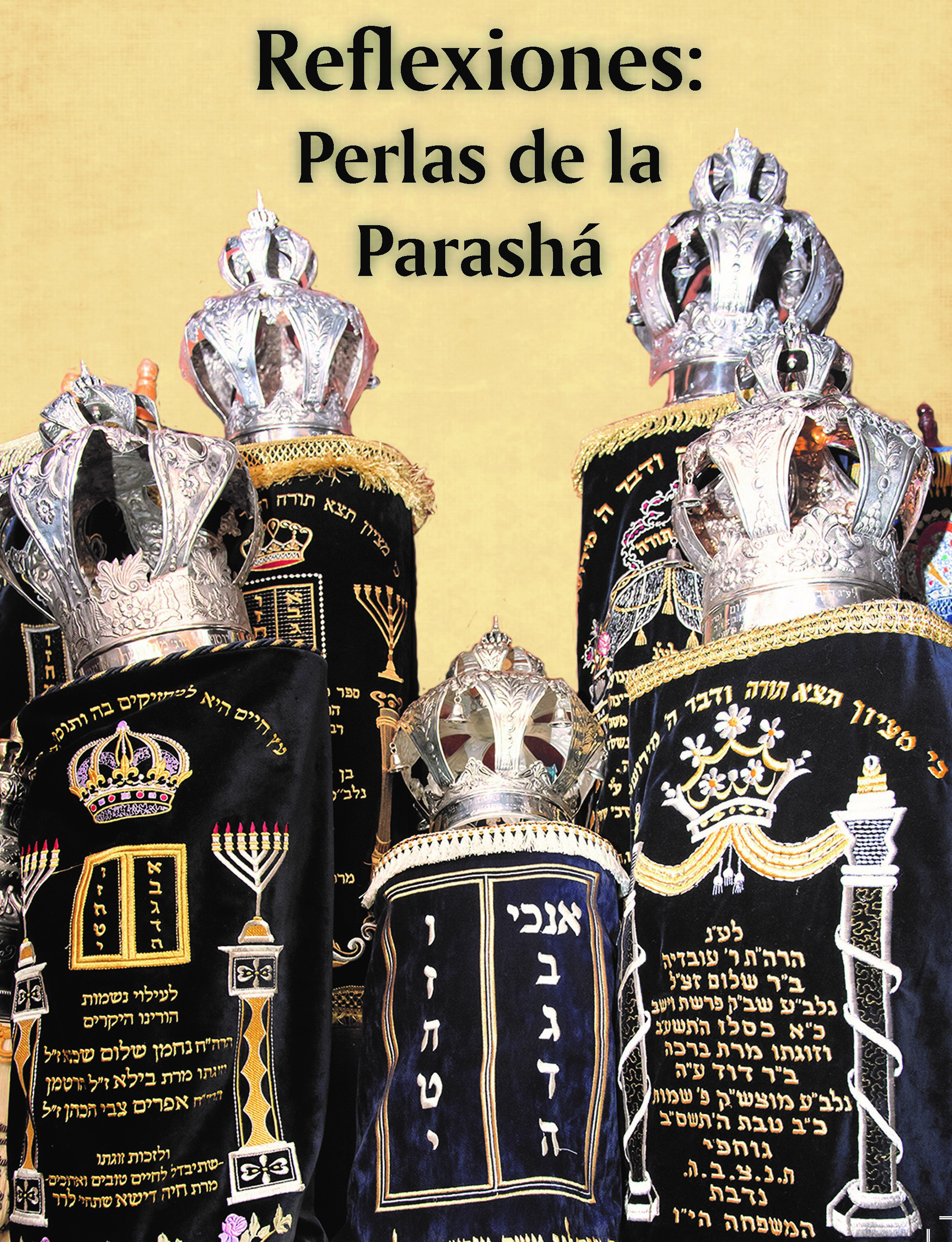 כריכה של ספר שעשיתי על פרשת השבוע בספרדית