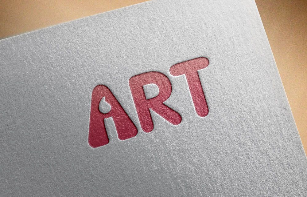 לוגו לאמנית - ART