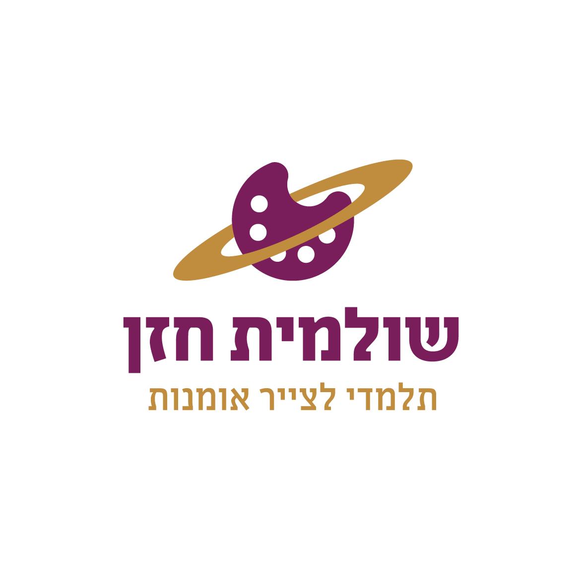 לוגו לחוגי ציור מקצועיים