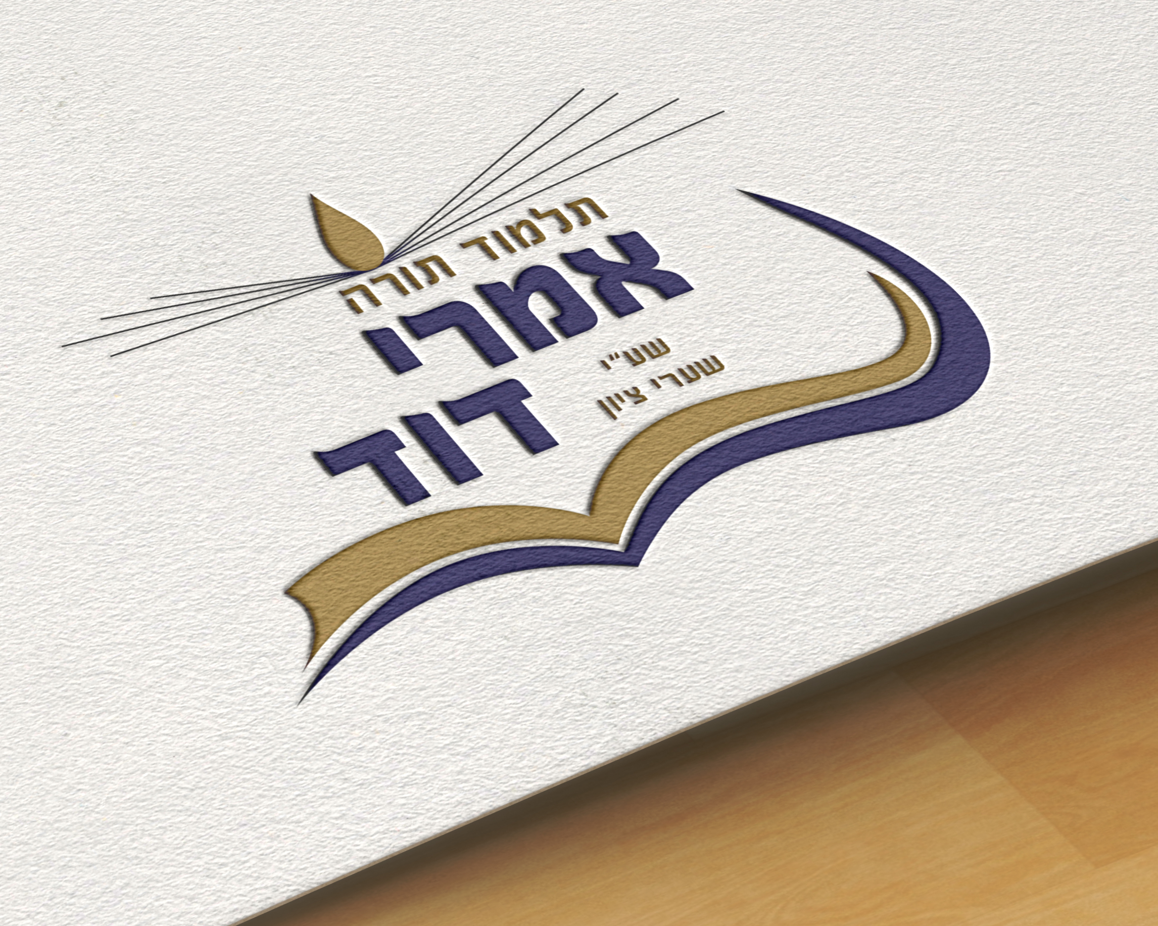לוגו לתלמוד תורה אמרי דוד