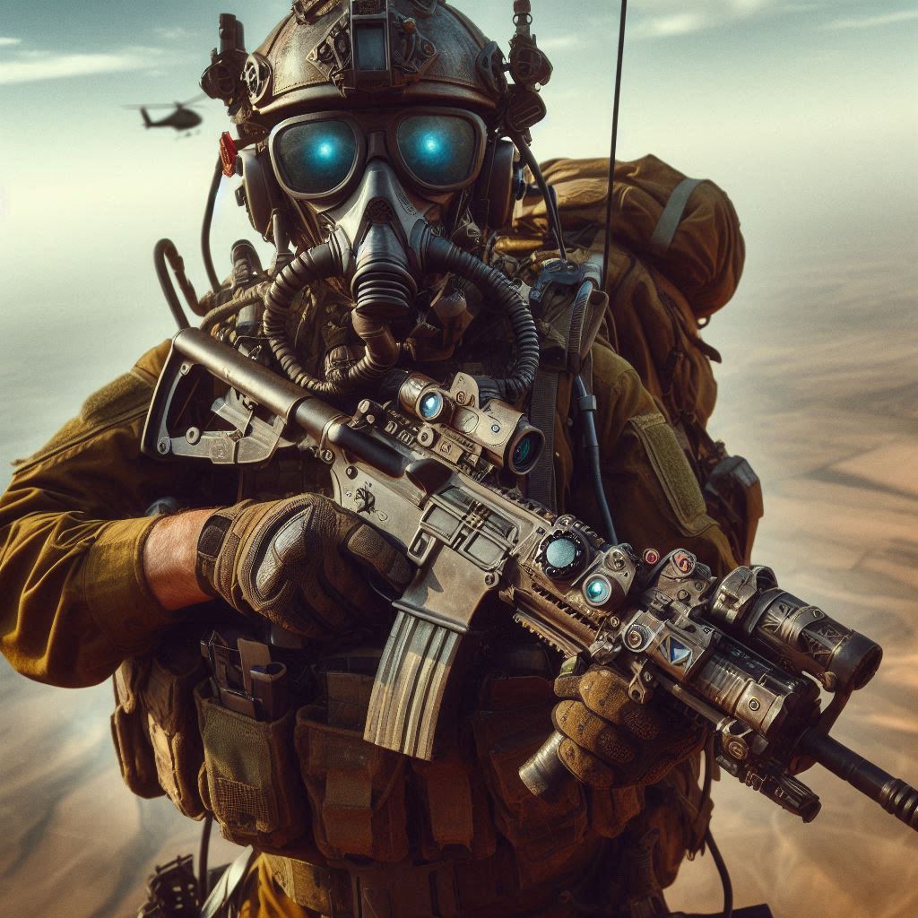 לוחם בפעילות קרבית