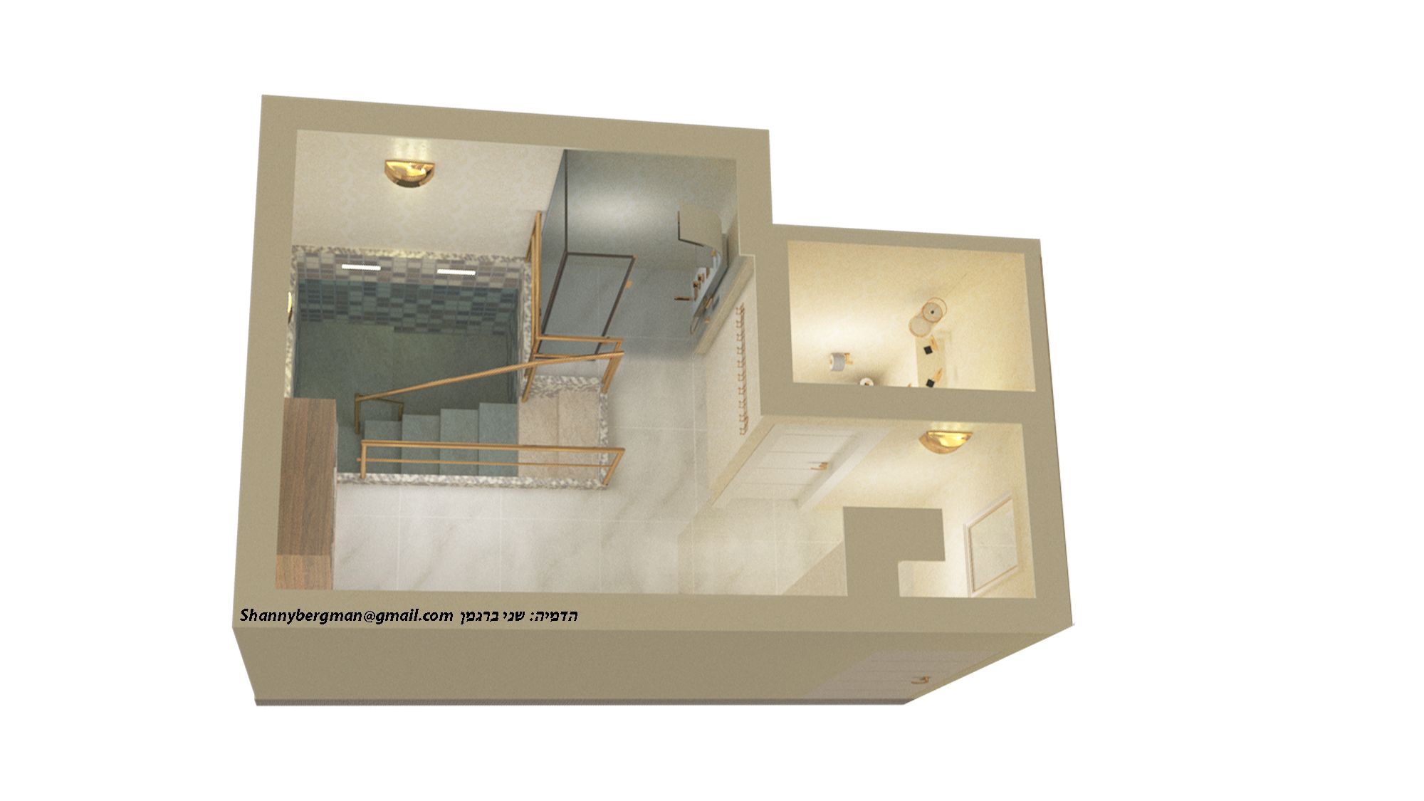 מבט על מקווה מרובע