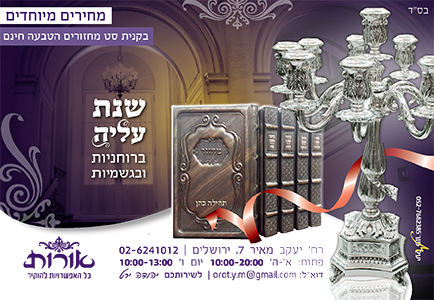 מודעה לחגים עבור אורות