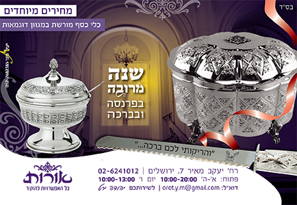 מודעה לחגים עבור אורות