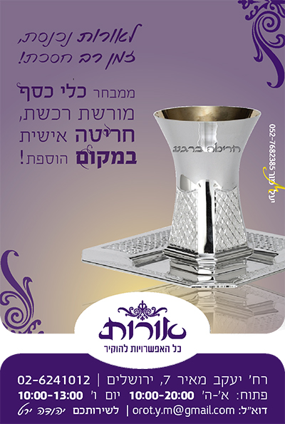 מודעה לחגים עבור אורות