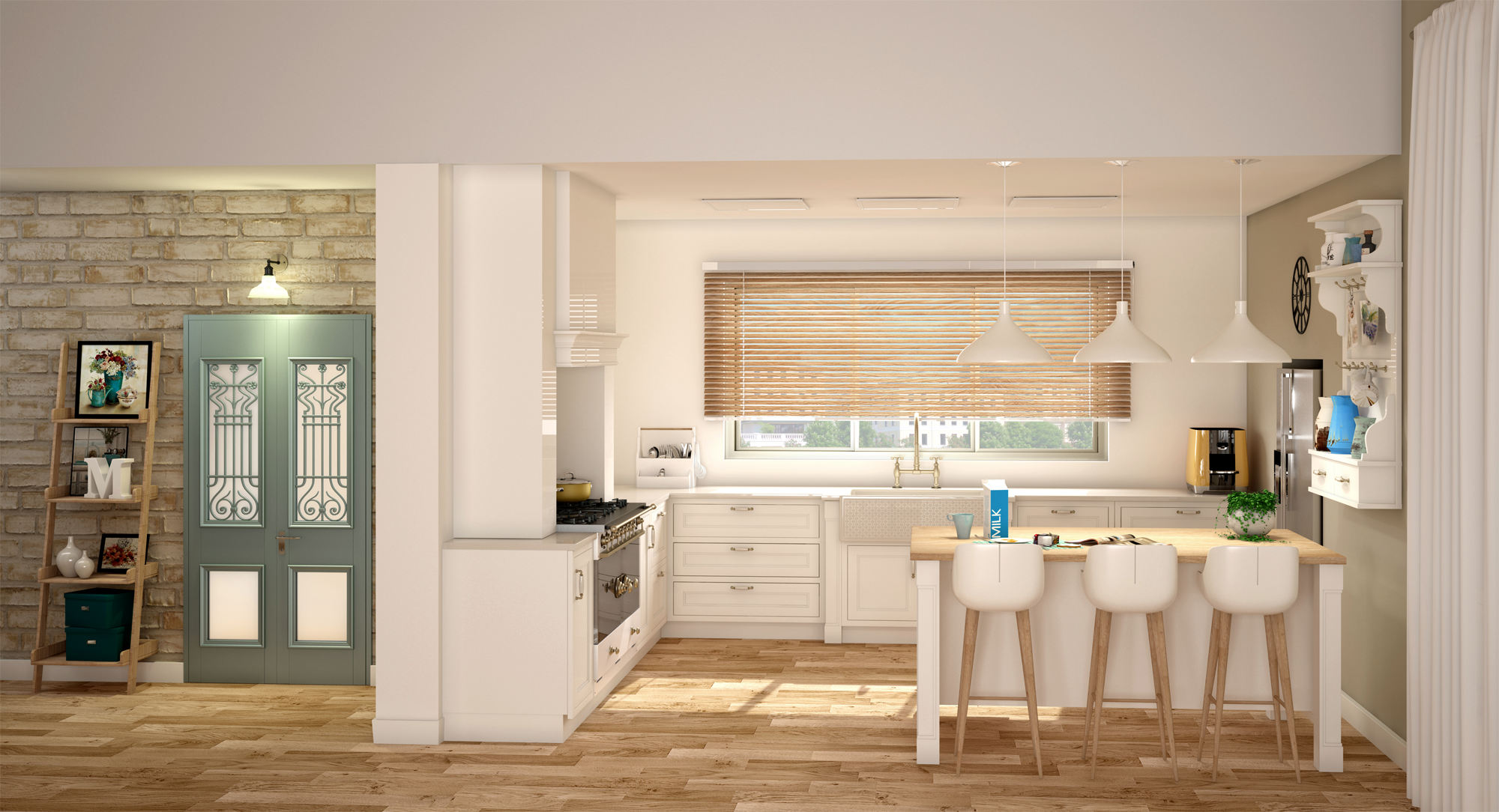 מטבח בוילה בכרכור