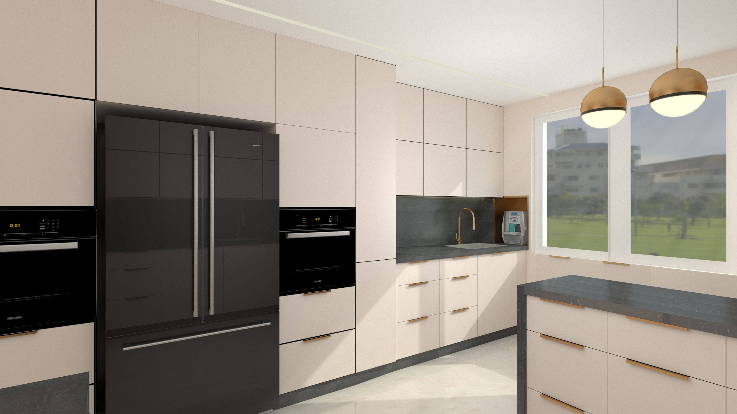 מטבח חלבי+גבוהים