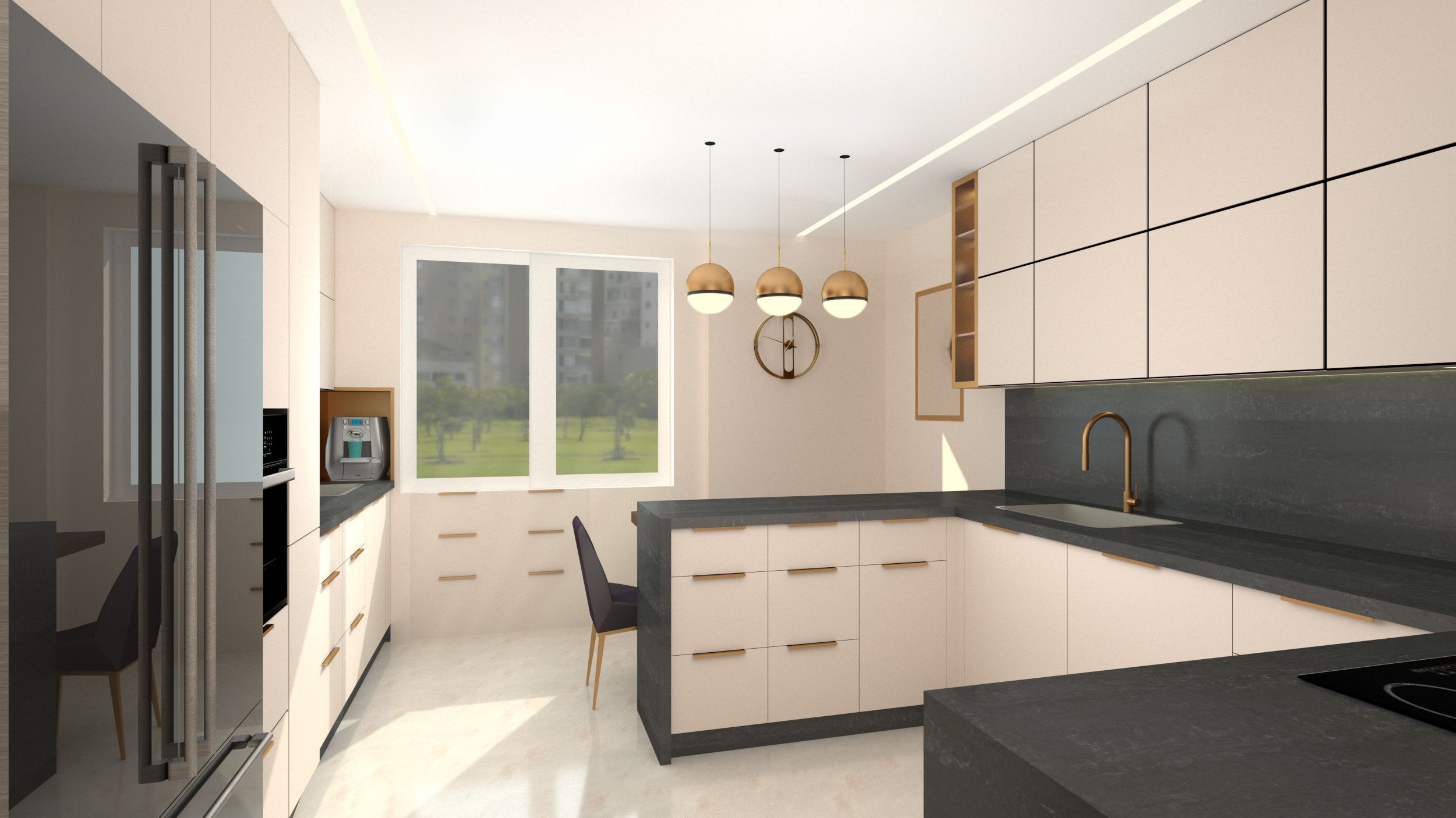 מטבח מבט מהפת