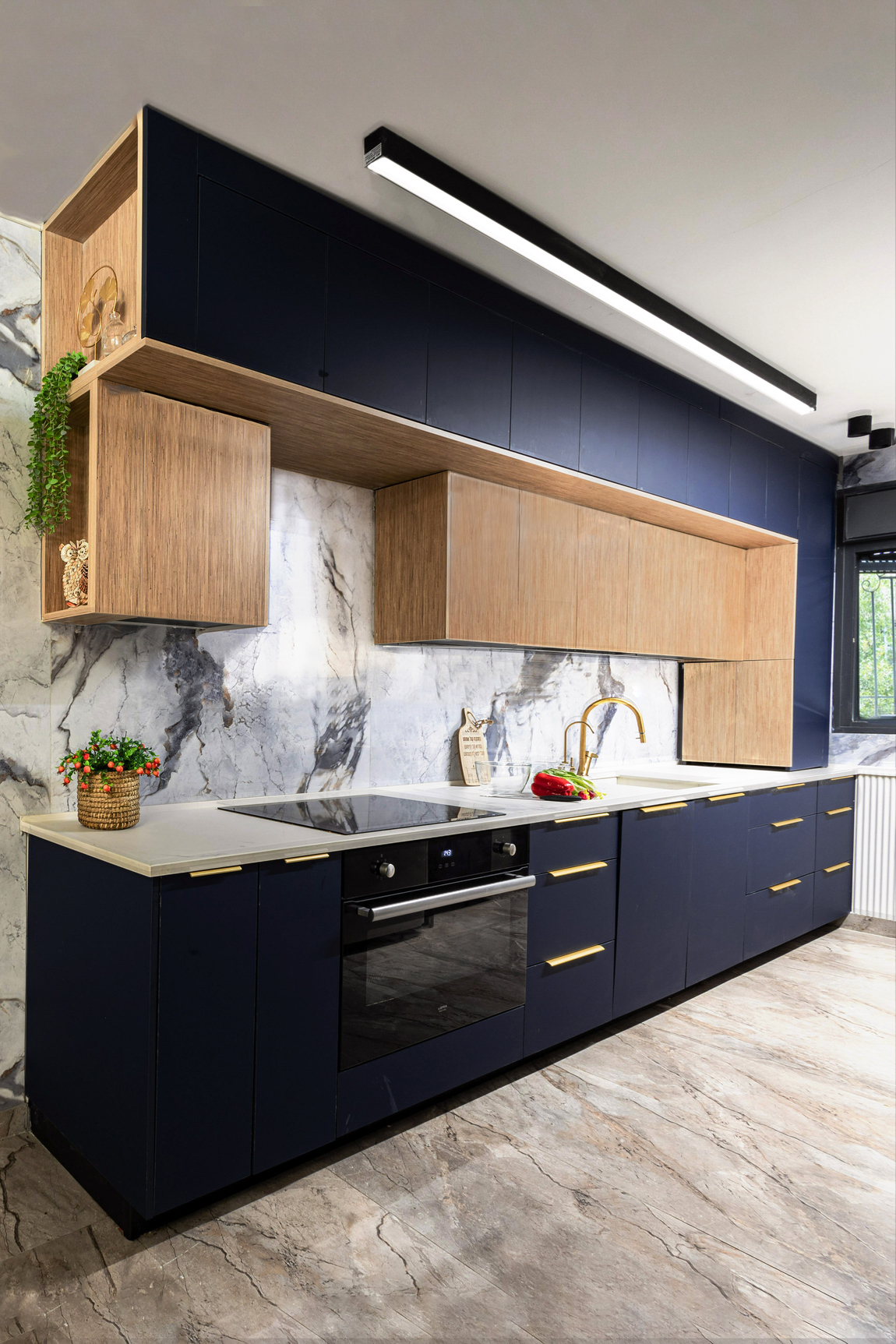 מטבח צד בשרי