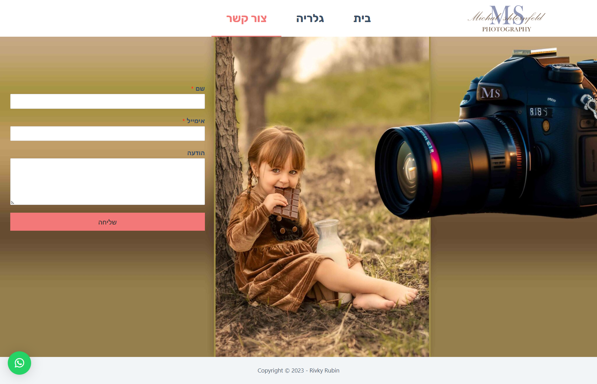 מיכל שטרנפלד - צור קשר