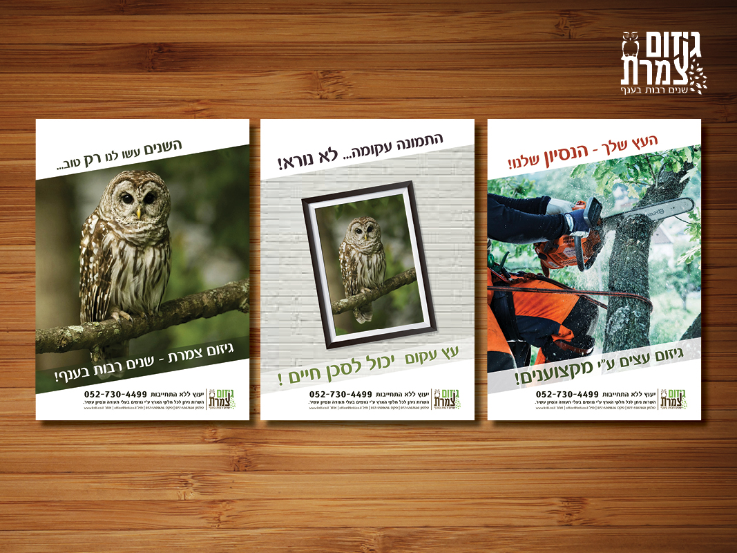 מיתוג לחברת גיזום "גיזום צמרת"