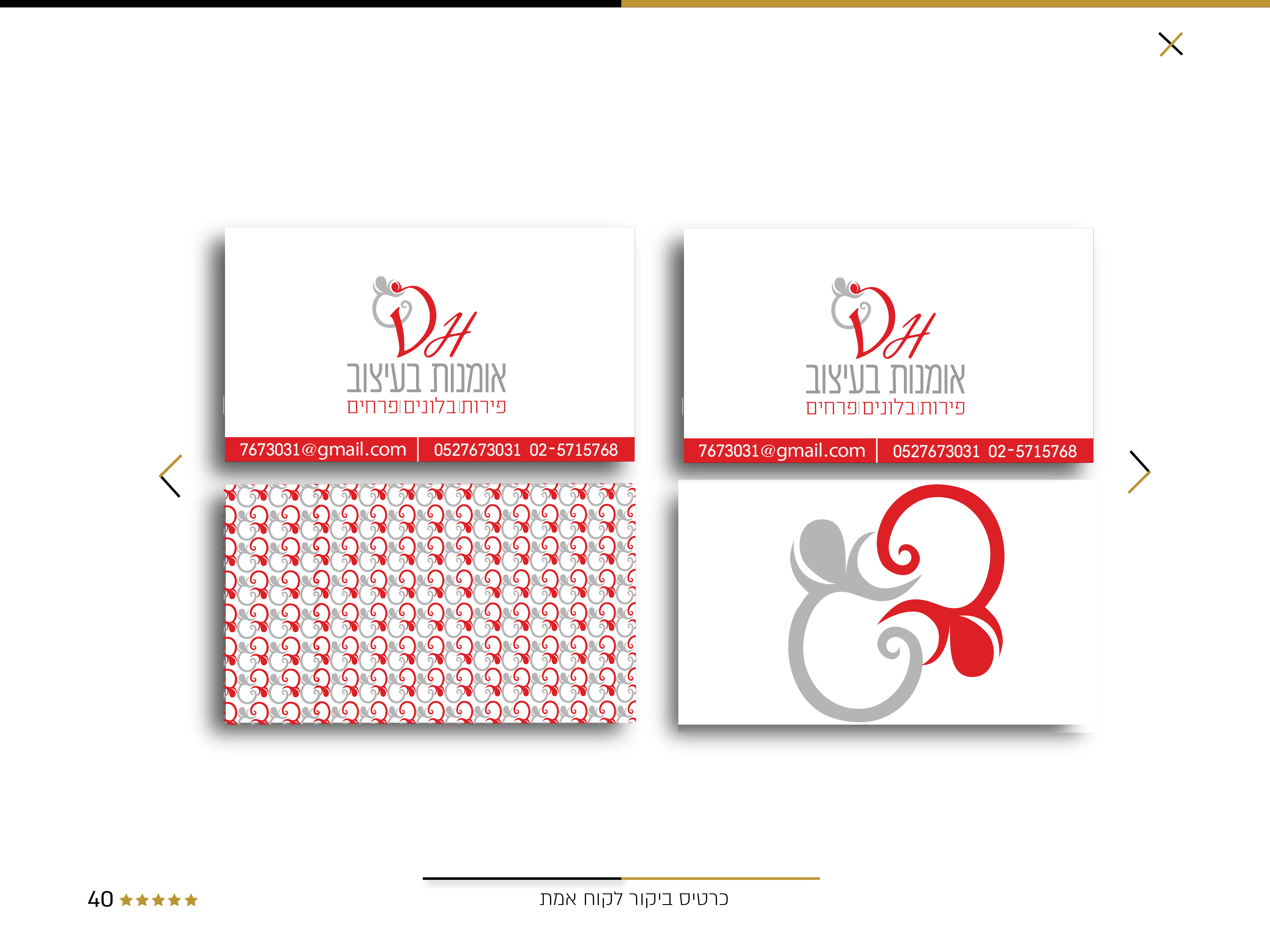 מיתוג עסק אומנות בעיצוב:פירות, בלונים ופרחים