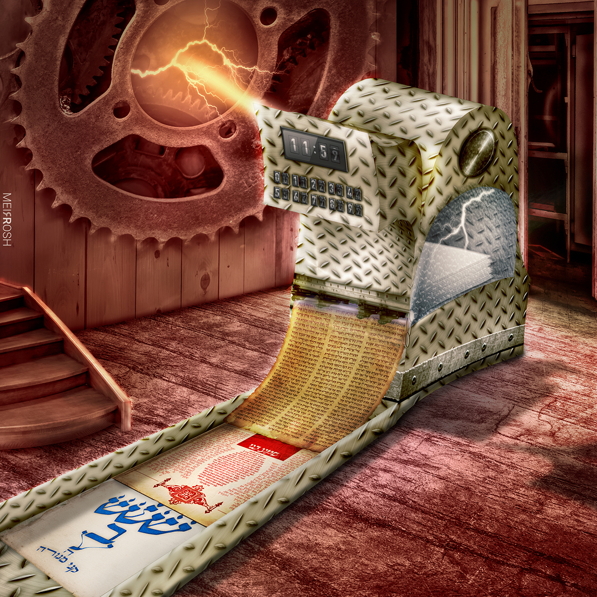 מ''ם מדפסת MeirRoshDesign הגשה