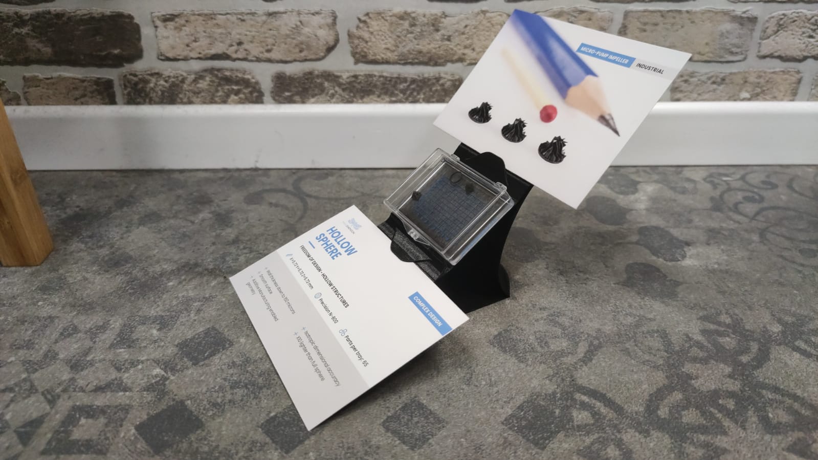 מעמד דקורטיבי לקופסה - דגם מתקדם