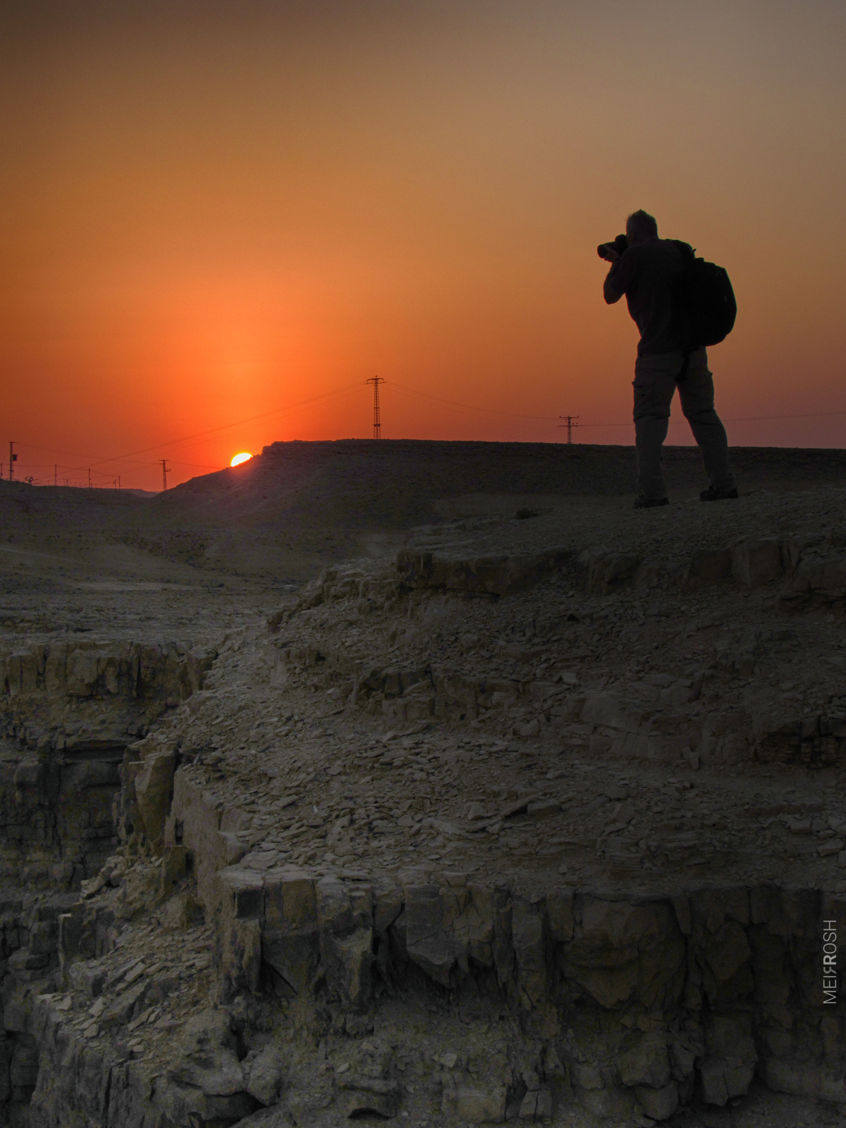 מצפה רמון בשקיעה ובלילה (4)