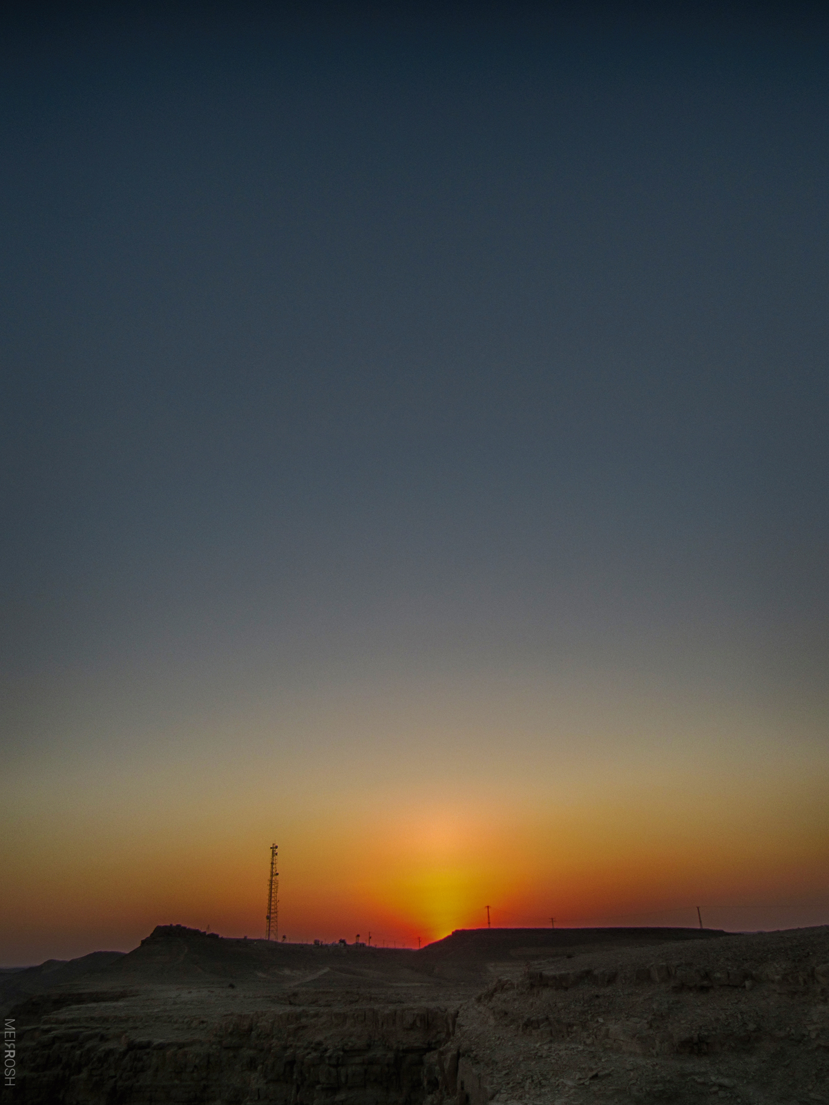 מצפה רמון בשקיעה ובלילה (5)