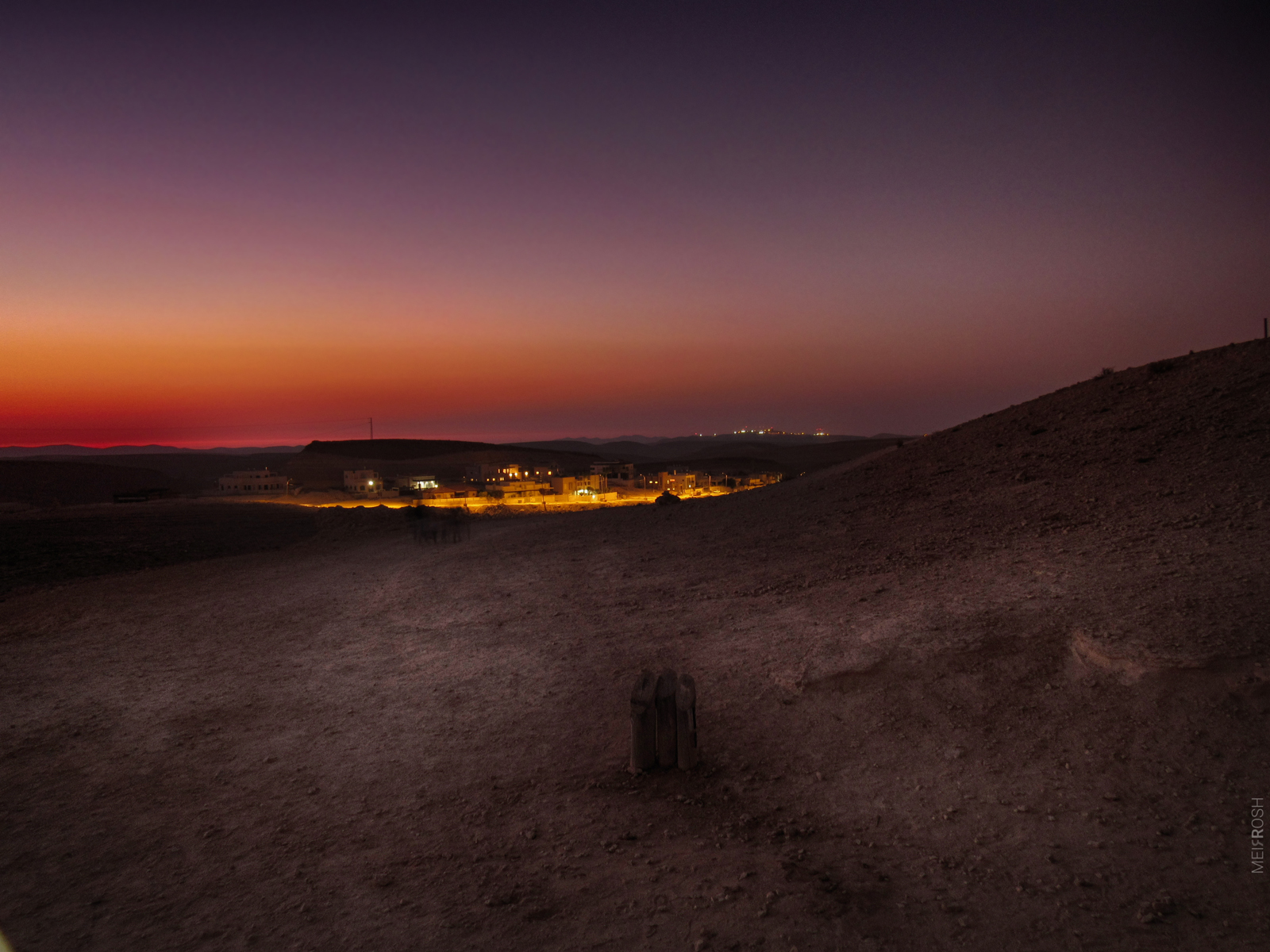 מצפה רמון בשקיעה ובלילה (8)