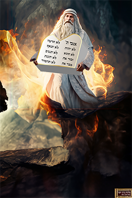 משה רבינו מוריד לוחות