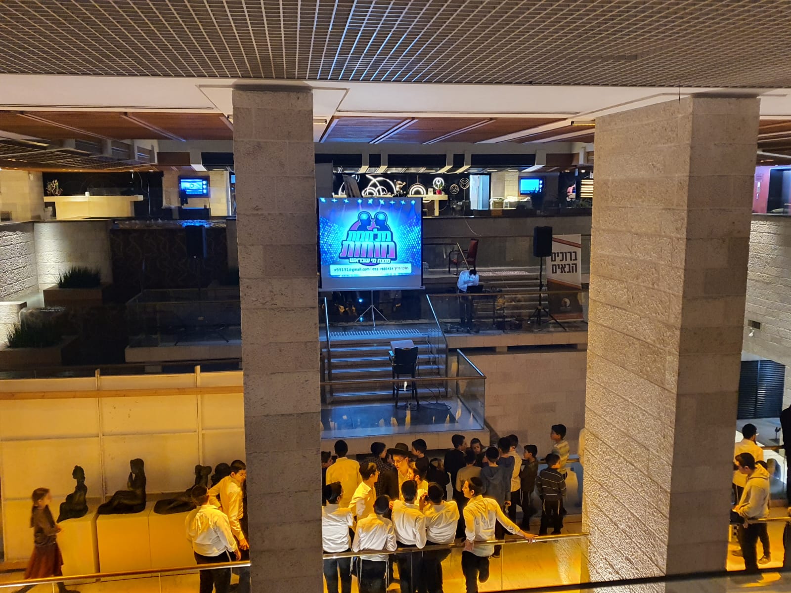 משחק טריוויה של מלחמת מוחות עם חולי הקורונה במלונית דן הייאט