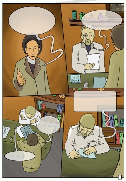 מתוך הקומיקס ''השגחה עליונה''