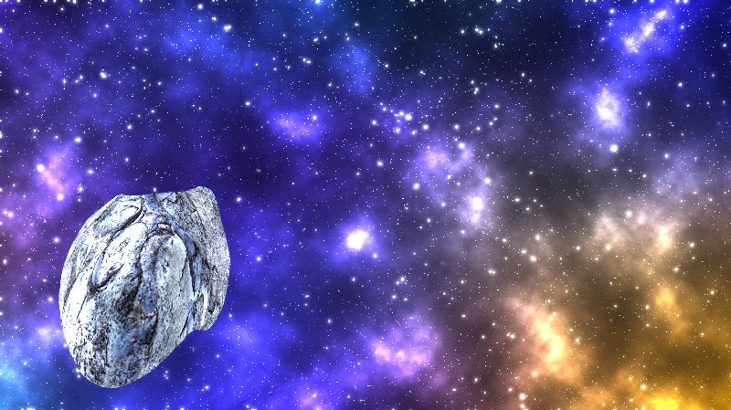 ניסוי שמיים + אסטרואיד