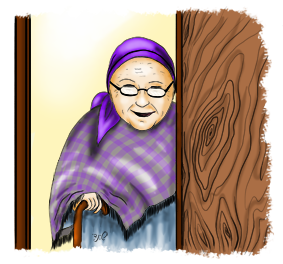 סבתא נחמדה.