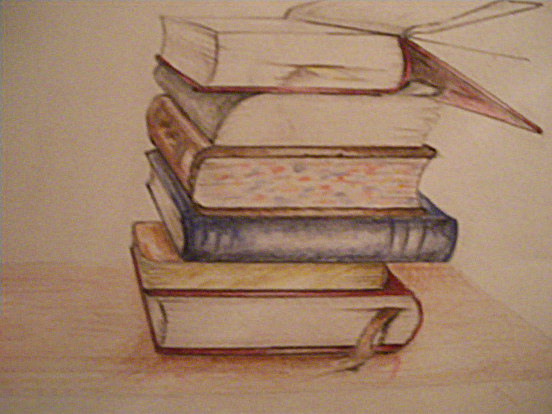 ספרים -צבעי עפרון