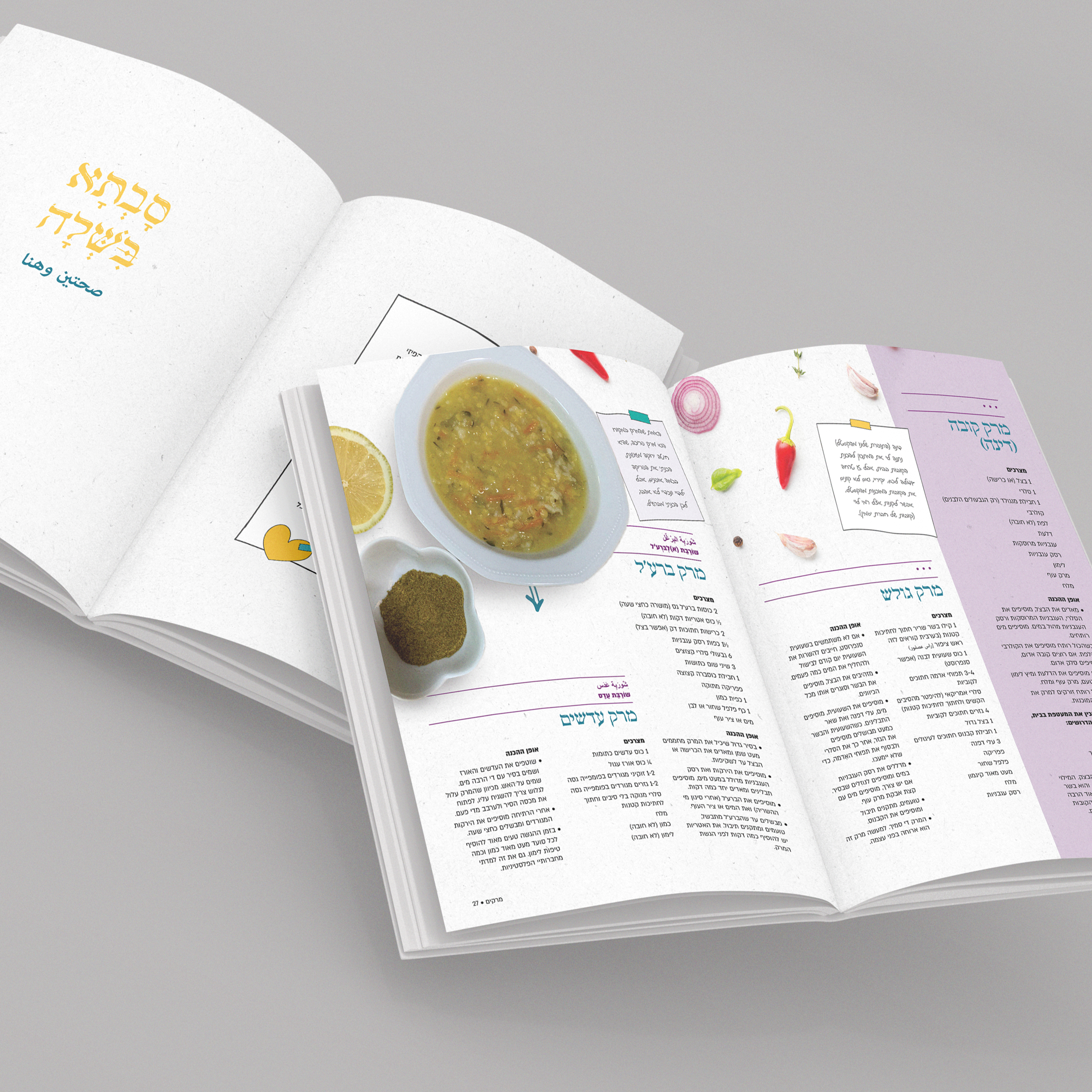 ספר מתכונים - סבתא בישלה