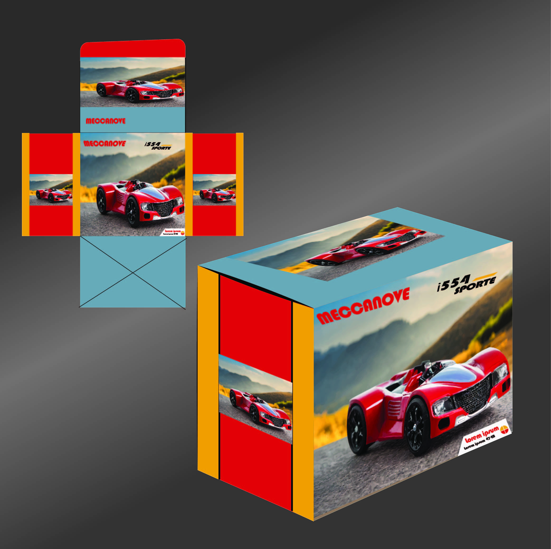 סקיצה לבניית אריזה למכונית ספורט צעצוע.jpg