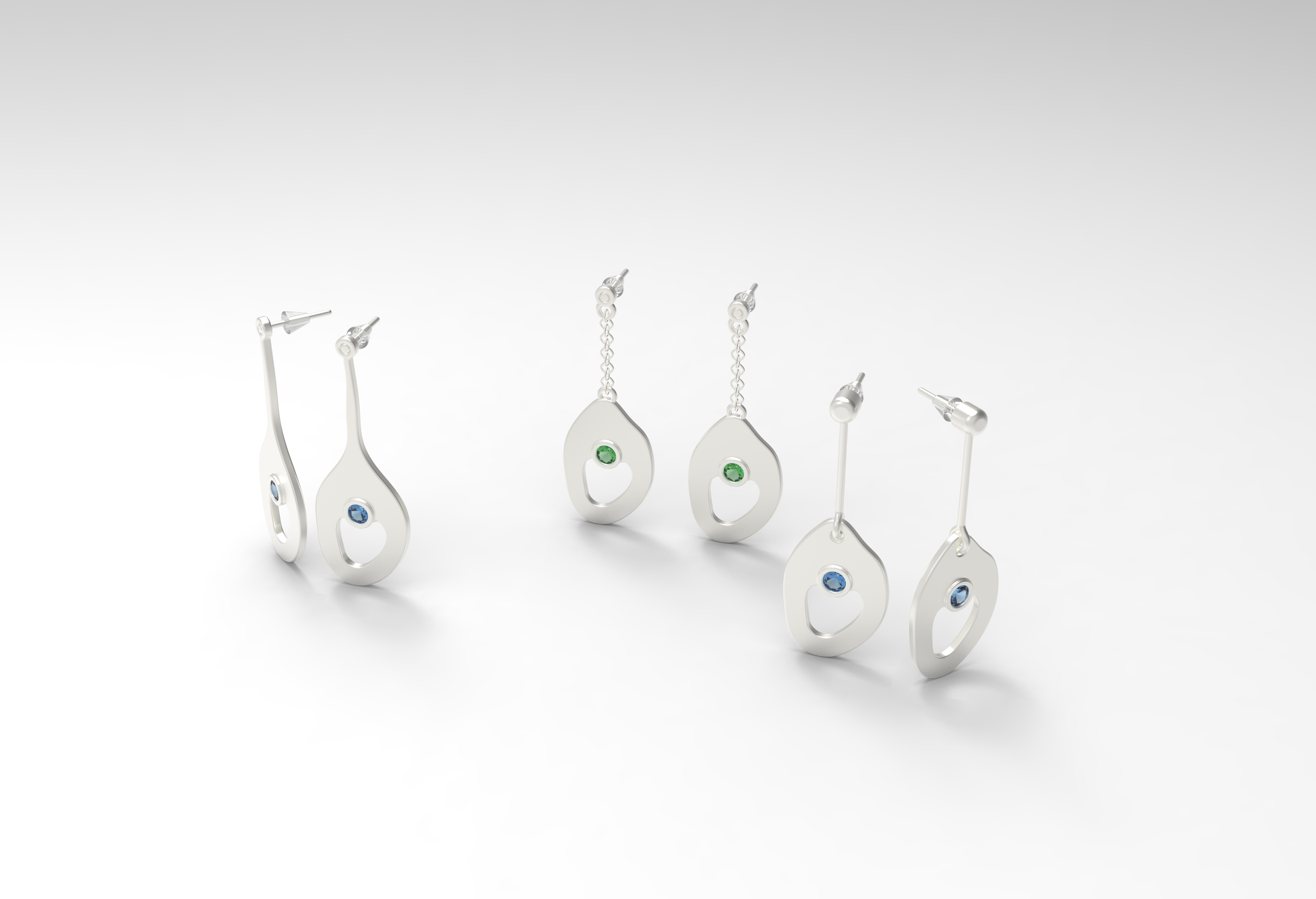 עגילים שונים