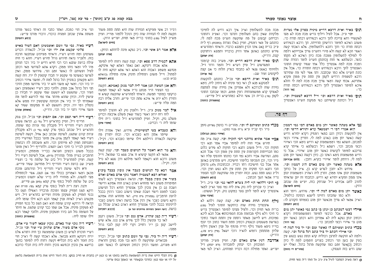 עוז והדר אוצר גאוני ספרד