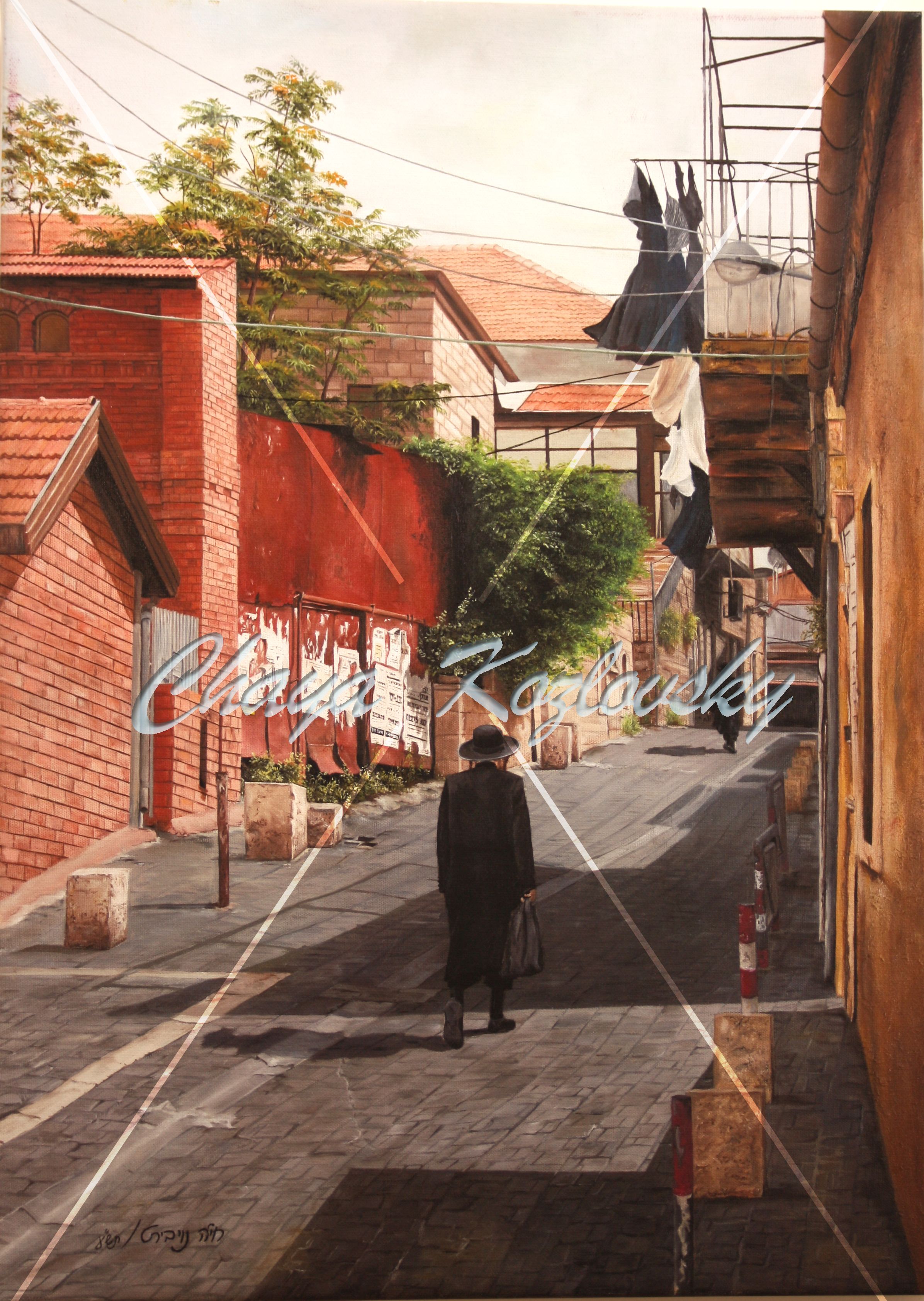 עולים בירושלים - רחוב יהוסף שוורץ