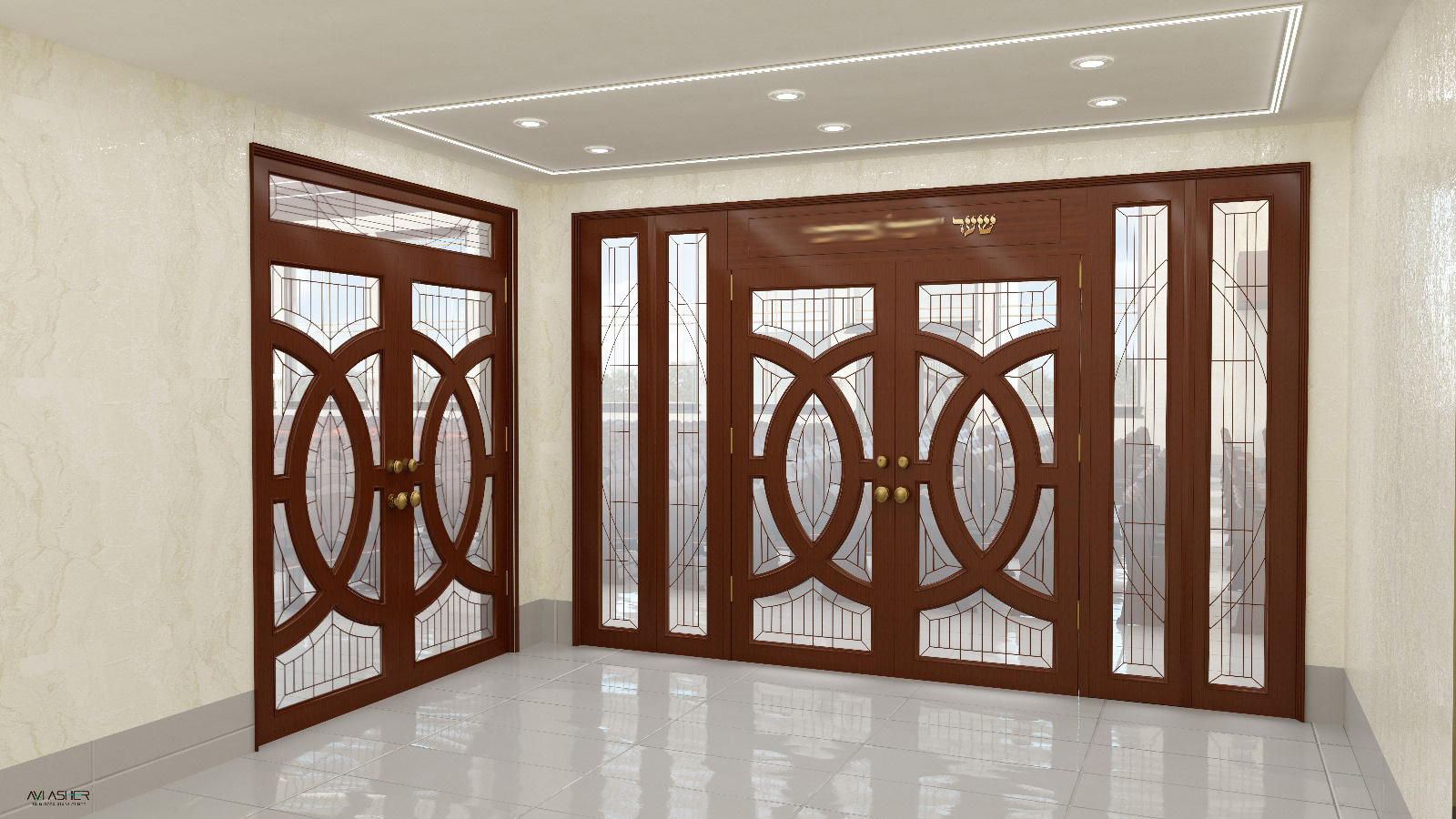 עיצוב דלת כניסה