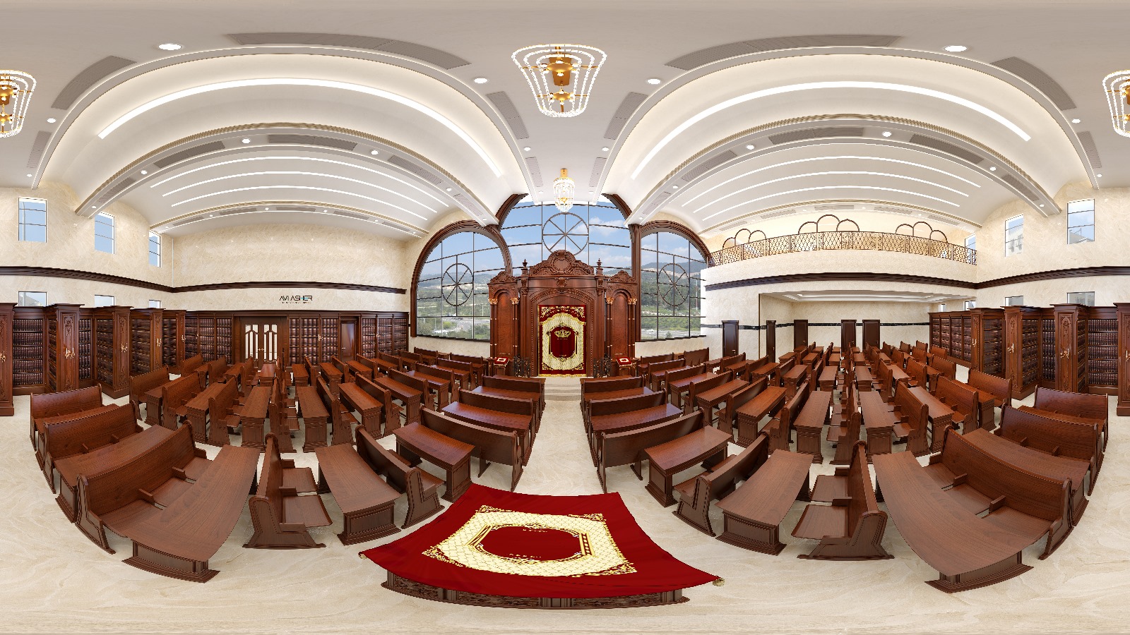 עיצוב, הדמיה ואדריכלות לביהמ"ד תולדות אהרן בבית שמש