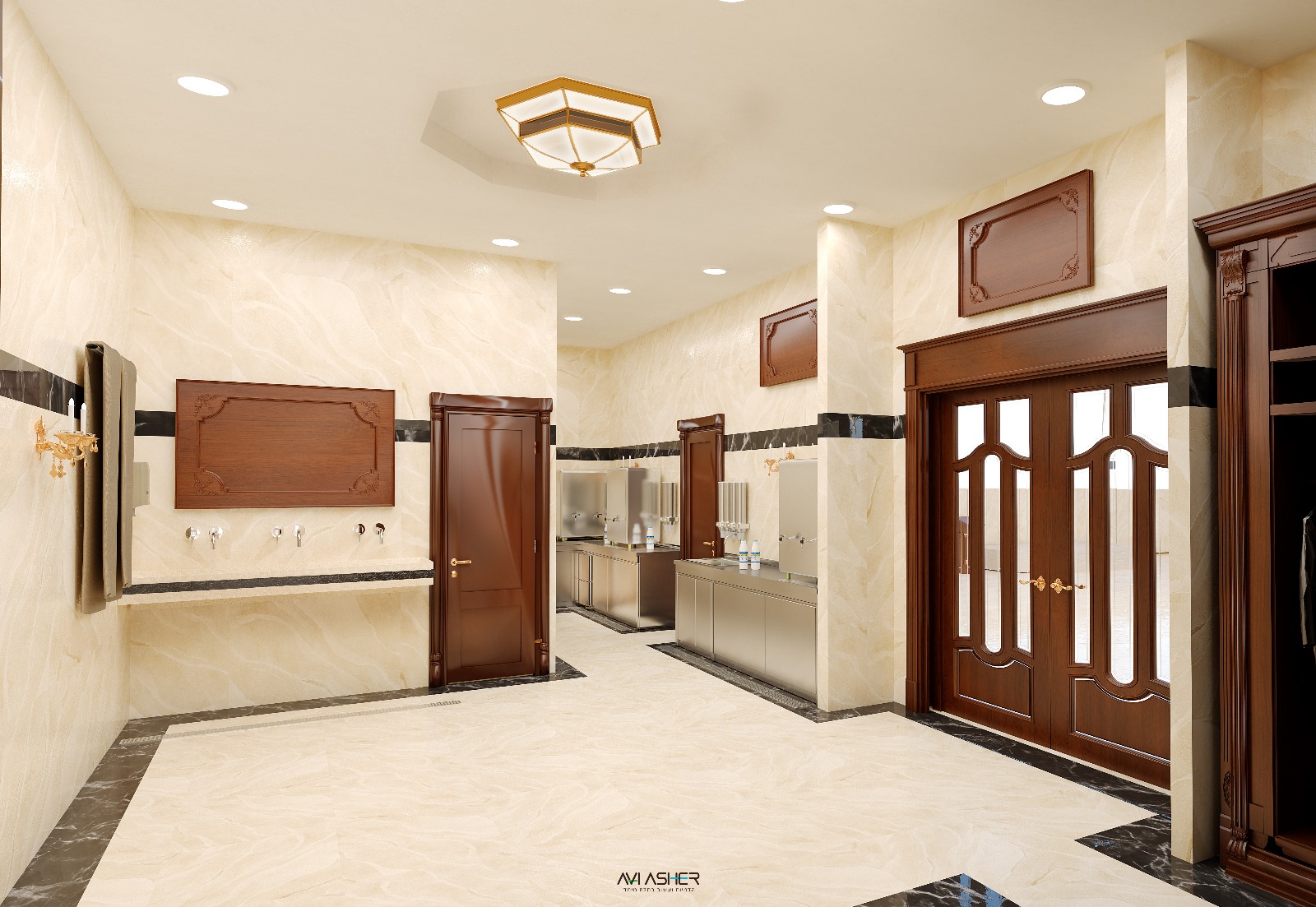 עיצוב, הדמיה ואדריכלות לביהמ"ד תולדות אהרן בבית שמש