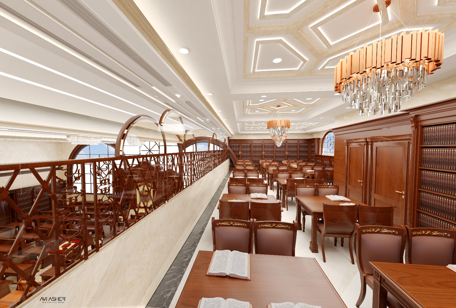 עיצוב, הדמיה ואדריכלות לביהמ"ד תולדות אהרן בבית שמש