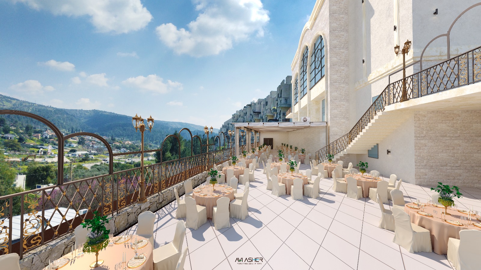 עיצוב, הדמיה ואדריכלות לביהמ"ד תולדות אהרן בבית שמש