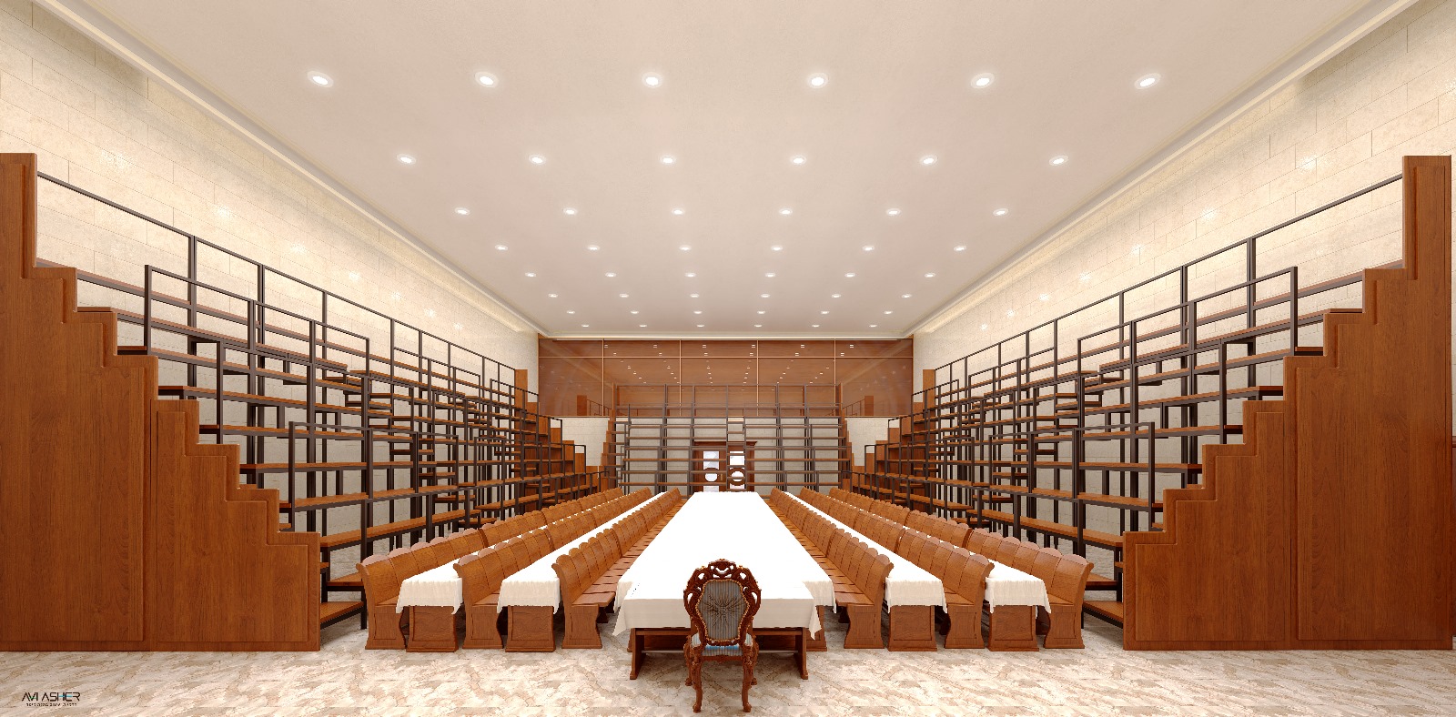 עיצוב חדר טישים