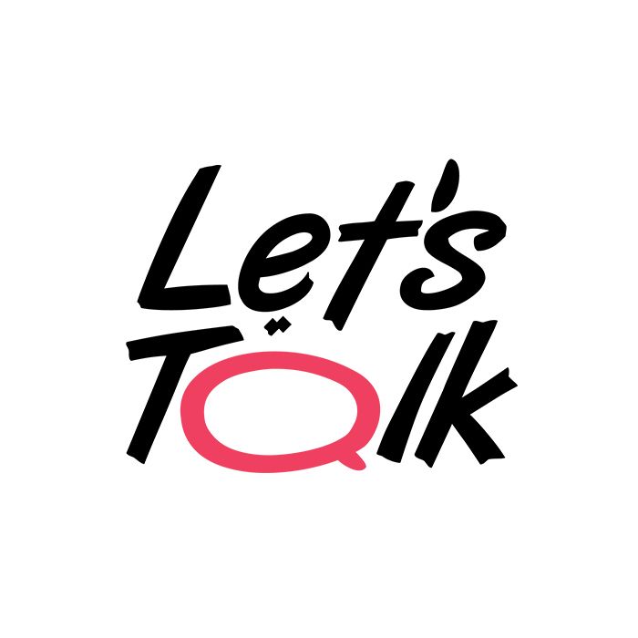 עיצוב לוגו lets_talk