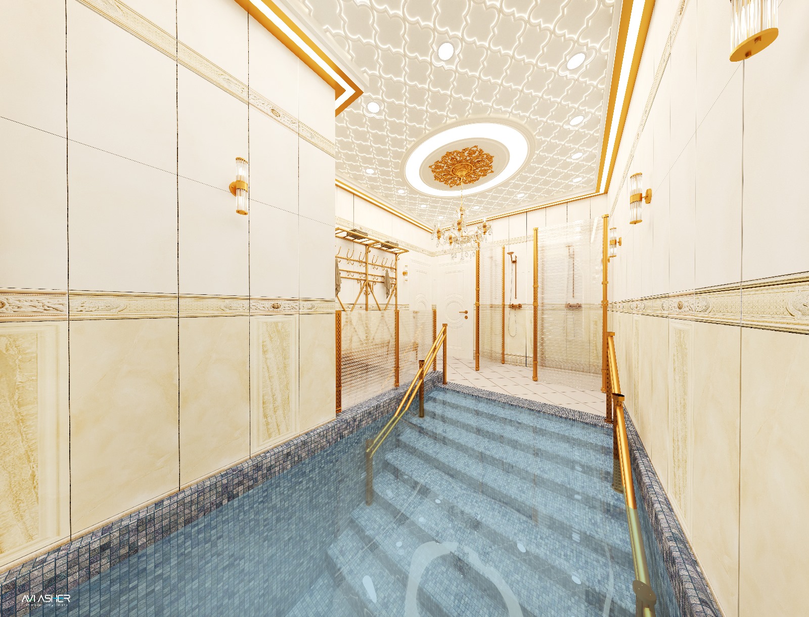 עיצוב מקוה טהרה למוסדות ברדיטשוב ברחובות