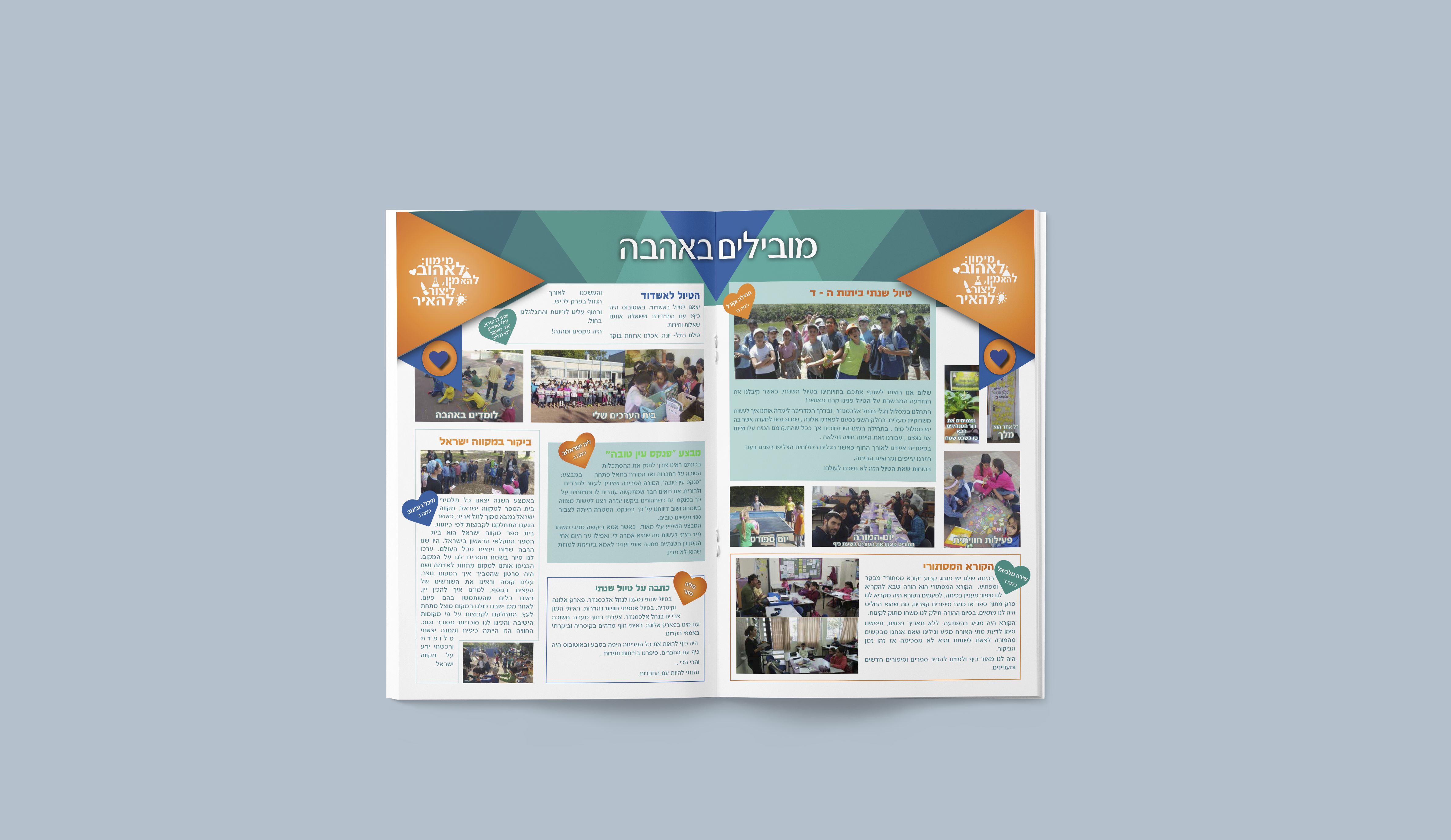 עיתון בית ספר מימון - סוף שנה