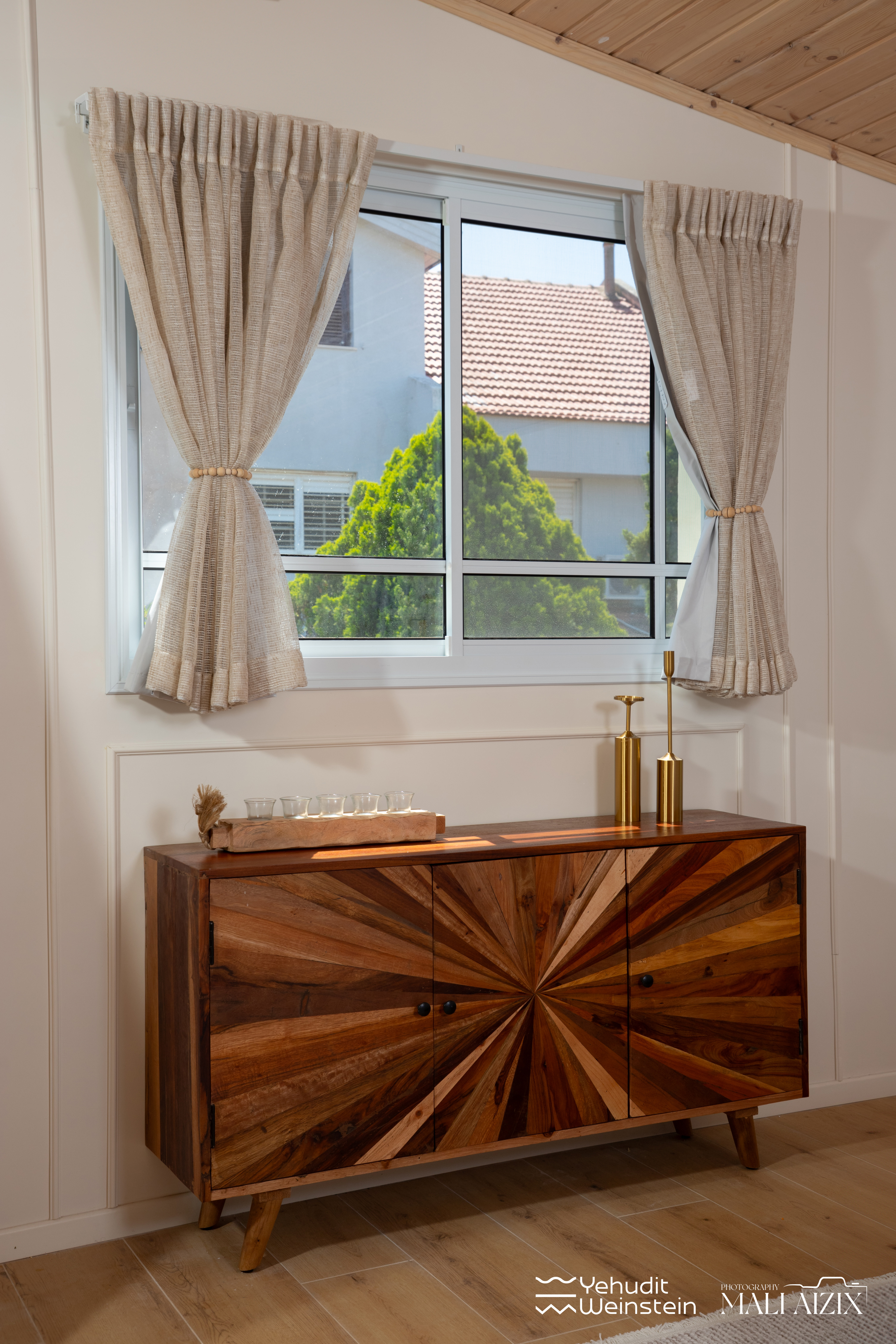 עליית גג שהפכה לחדר הורים