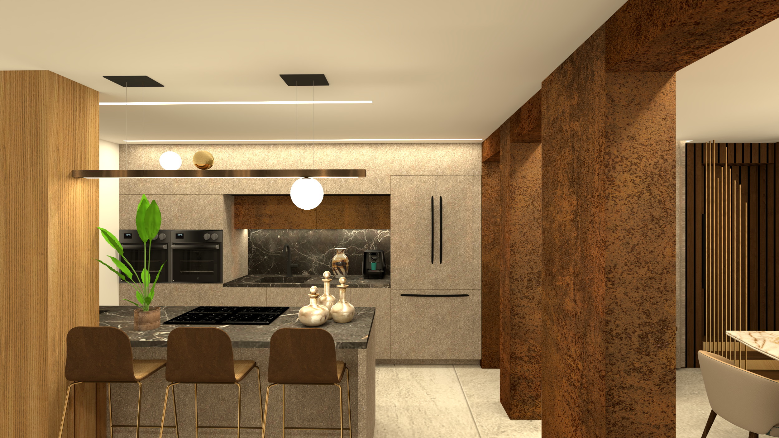 עמודי בטון שהפכו לעוצמה ויזואלית