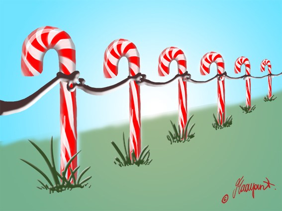 עמודי חשמל ממקלות סבא ולאסו