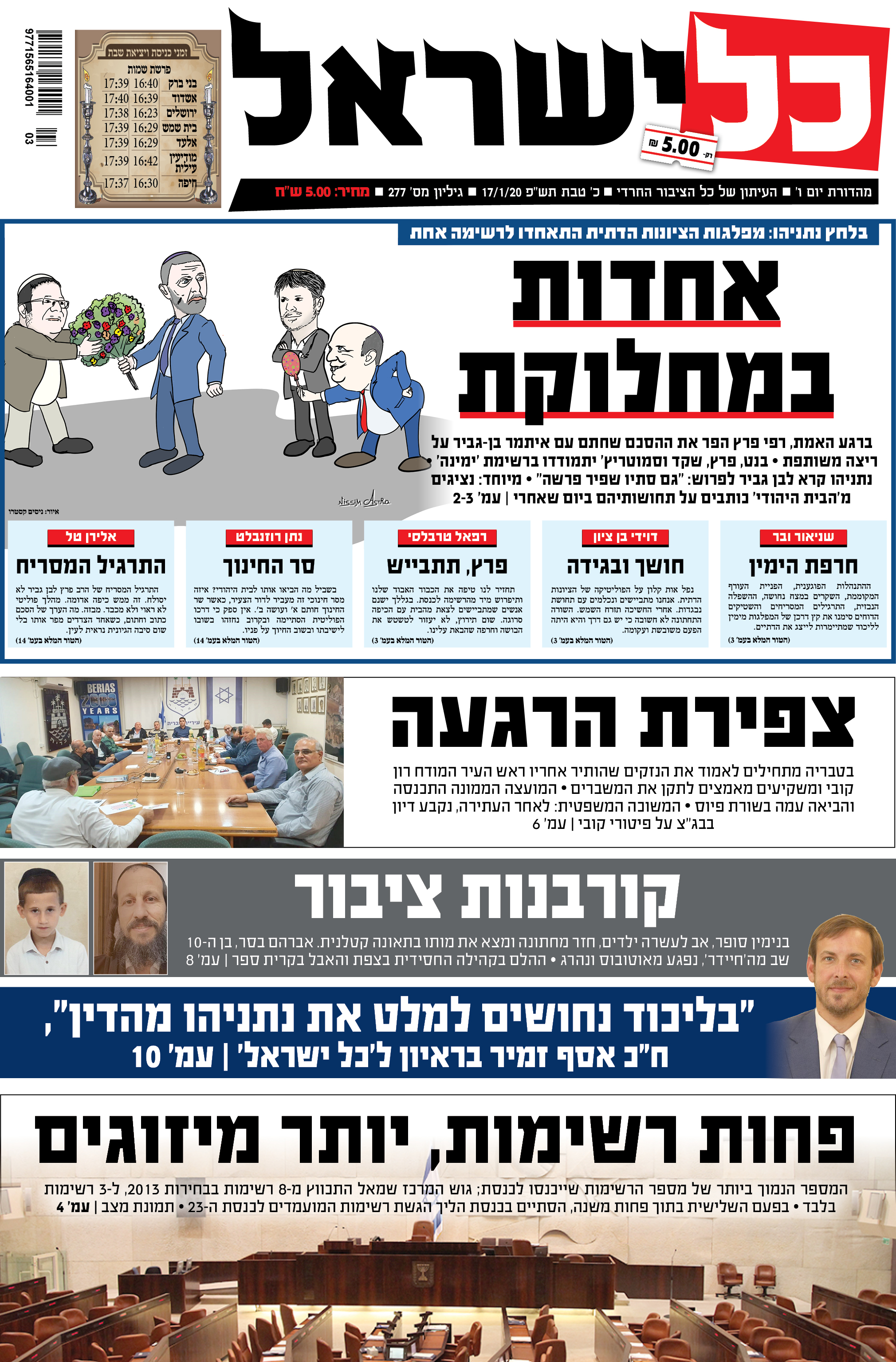 עמוד שער קו עיתונות